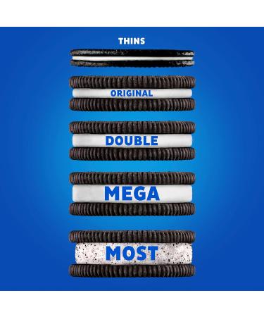 OREO Cookies-N-Creme and Double Stuf Chocolate Sandwich Variety Pack - 3 Packs - Buy Online on GoSupps.com