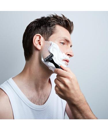Twilding Men's Razor - Premium Stainless Steel for Perfect Wet Shave with Mach3 Blade - Black - 1 Pack - Buy Online on GoSupps.com