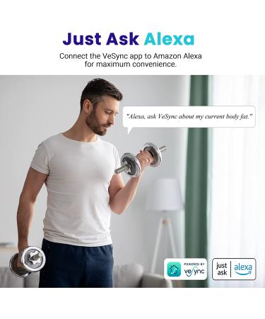 Etekcity Smart Scale: Accurate Digital Bathroom Scale for Body Weight & Fat, Bluetooth Body Composition Monitor - 400lb Capacity - Buy Online on GoSupps.com