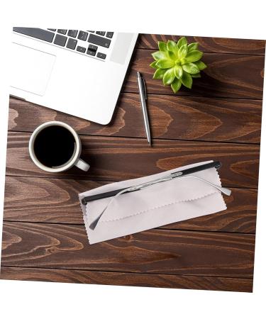 FOMIYES 100pcs Glasses & Screen Cleaning Cloth - Premium 14x14cm Microfiber Lens Cloth for Eyeglasses Phones & Electronics - Grey - Buy Online on GoSupps.com