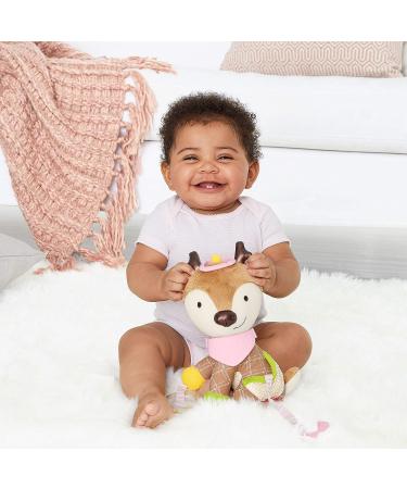 Skip Hop Bandana Buddies Deer Baby Activity Toy | Multi-Sensory Rattle & Teething Textures - Buy Online on GoSupps.com