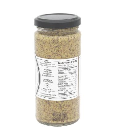 Kozliks Dijon Classique Mustard 8.5oz - Gluten Free, Non-GMO, Hot Brown Yellow - 1 Pack - Buy Online on GoSupps.com