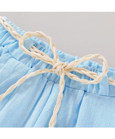 YOUNGER TREE Toddler Baby Girls Watermelon T-shirt + Linen Shorts Set - 4 Years - Buy Online on GoSupps.com