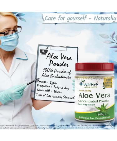 Aloe Vera Powder - Natural Skin Care Ingredient | Pure and Organic - Buy Online on GoSupps.com