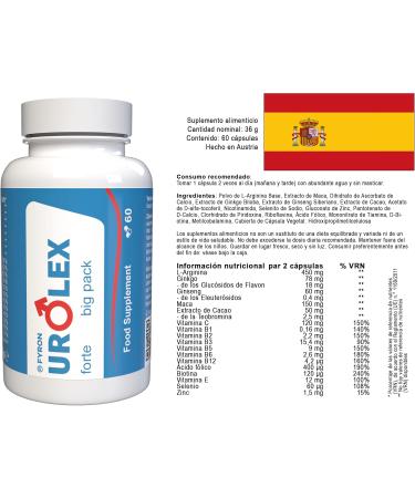  Niko-Ex Urolex for men - 60 capsules - Buy Online on GoSupps.com