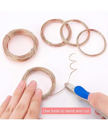 BENECREAT 12 Rolls of 196ft Dead Soft Copper Wire | Various Gauges for Jewelry Making - Buy Online on GoSupps.com