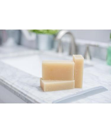 Jojoba & Tea Tree Oil Shampoo Bar (3.5 Oz) - Promotes Hair Growth, Reduces Hair Loss - Phthalate, Paraben, Sulfate, Gluten Free - Vegan - Buy Online on GoSupps.com