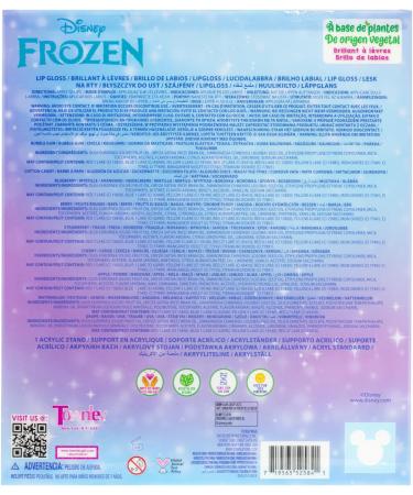 Disney Frozen Elsa Gloss l vres avec support acrylique Gloss l vres base de plantes Id al pour les f tes Cadeau d'anniversaire pour filles ge 3+ par Townley Girl - Buy Online on GoSupps.com