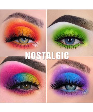 UCANBE Nostalgic Green Eyeshadow Palette - 48 Bold Colors | Highly Pigmented Matte, Shimmer, Glitter Eye Makeup - Buy Online on GoSupps.com