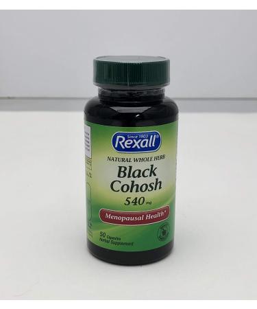 Rexall Black Cohosh 540mg-50 Ct