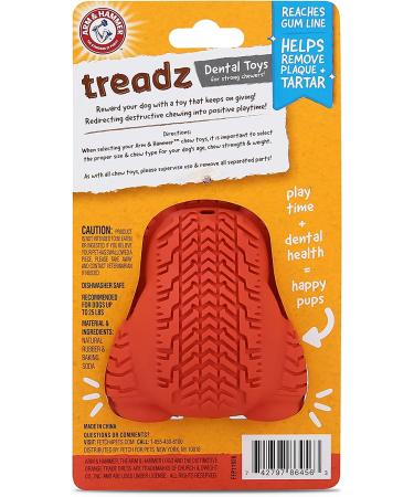 Arm & Hammer Treadz Gorilla Dental Toy for Strong Chewers - Small Size - Buy Online on GoSupps.com