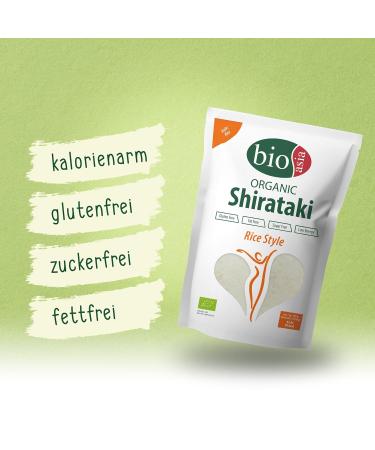 Bioasia Bio Shirataki Rice - Low Calorie Sugar & Gluten-Free Konjak Flour Rice (2-Pack) - 270g - Buy Online on GoSupps.com