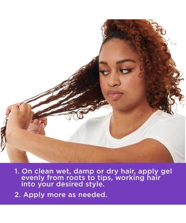 Carol's Daughter Black Vanilla Hair Gel - Moisture & Hold for Dry Hair with Shea Butter & Jojoba - 12 Fl Oz - Buy Online on GoSupps.com