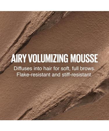 Maybelline New York Superbluff Brow Mousse 255 Soft Brown Eyebrow mascara Up to 16 hours* long lasting Light mousse formula 5 ml 255 Soft Brown - Buy Online on GoSupps.com