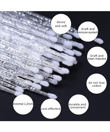 Arclon Disposable Micro Brush for Eyelash Extension - 400pcs Mascara Applicators and Swabs (White) - Buy Online on GoSupps.com