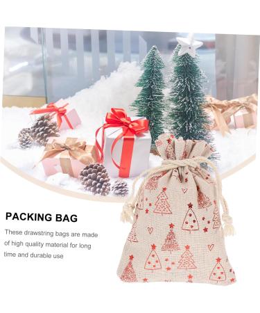 KONTONTY 1 Set Countdown Candy Bag Calendars Candy Bags Christmas Drawstring Bag Wrapper Number Pendant - Buy Online on GoSupps.com