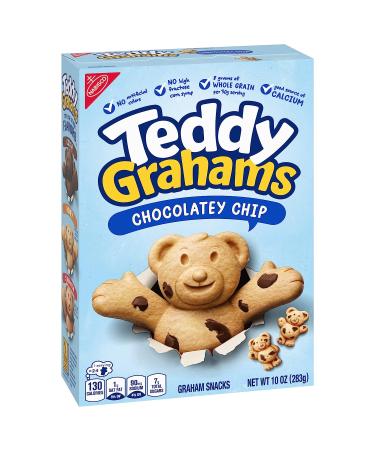 Teddy Grahams Chocolatey Chip Graham Snacks - 10 oz | Delicious and Crunchy Treat - Buy Online on GoSupps.com