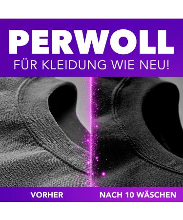 Perwoll Black Detergent - 27 Wash Loads Gentle Clean for Dark Colors & Fabrics Triple-Renew Technology - Fresh 1.35L (1 Pack) - International Shipping Available - Buy Online on GoSupps.com