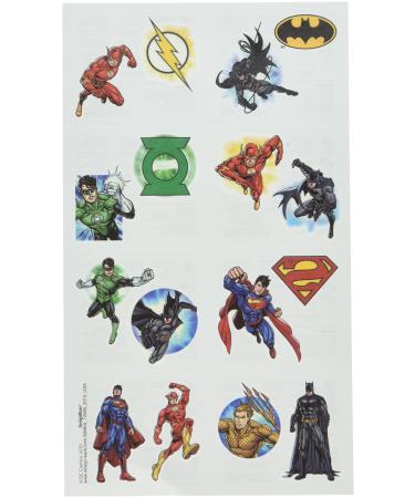 Justice League Tattoos  Party Favor