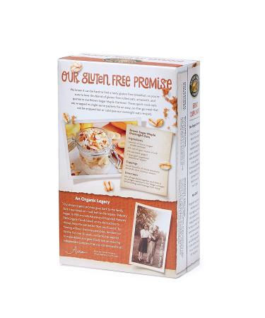 Nature's Path Organic Gluten Free Brown Sugar Maple Instant Oatmeal - 48 Packets (Pack of 6) | Non-GMO, 31g Whole Grains, 4g Plant Based Protein | 11.3 Ounce Brown Sugar Maple GF (Pack of 6) - Buy Online on GoSupps.com