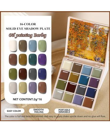 Solid Gel Nail Polish Palette - 16 Cream Pastel Colors | Long-Lasting Glossy Gel Polish Set - International Shipping Available - Buy Online on GoSupps.com