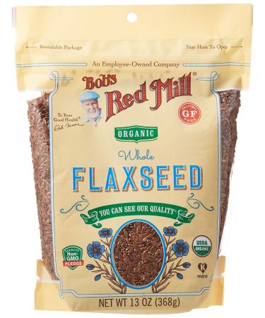 Bob's Red Mill Organic Brown Flaxseeds, 13 Ounce