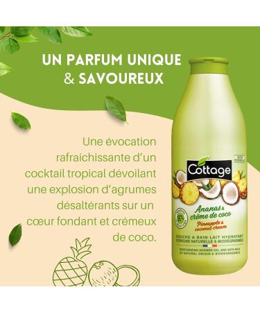 Cottage Gel Leche 750ml Pi a-Coco - Hydrating Body Gel | International Shipping Available - Buy Online on GoSupps.com