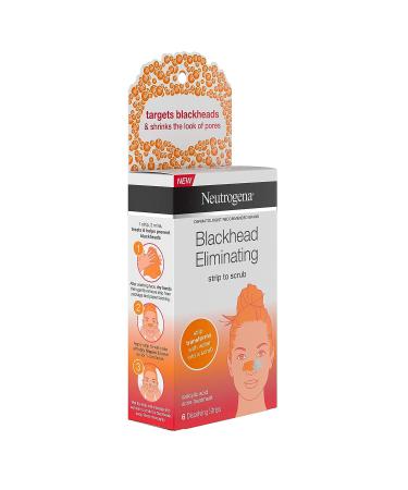Neutrogena Blackhead Eliminating Pore Strip with Salicylic Acid 6 Count - Buy Online on GoSupps.com