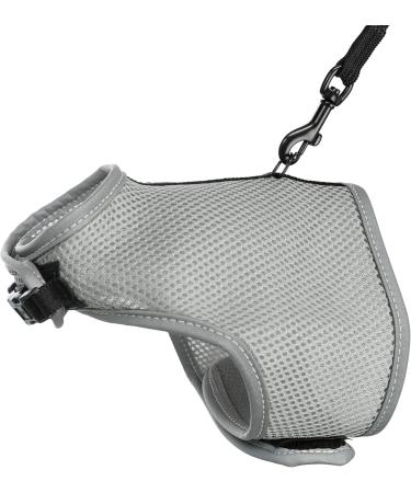 Trixie 41896 Soft Harness with Leash for Cats | Adjustable 24-42 cm | Durable 1.20 m Leash | International Shipping Available - Buy Online on GoSupps.com