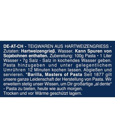 Barilla Pasta Classic Tortiglioni n.83 - High-Quality Durum Wheat Always Al Dente - 12 x 500g Pack - Buy Online on GoSupps.com