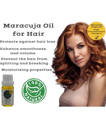 Nativilis Virgin Maracuja Passion Fruit Oil - (Passiflora Edulis) - Amazonian Rainforest Collection High Concentration Omega 6 - Sebum Regulating Properties Soothing on Skin Scalp - Copaiba Benefits - Buy Online on GoSupps.com