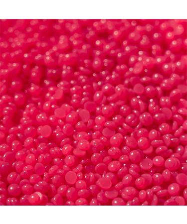 KoluaWax Pink Hard Wax Beads - All-In-One Body Formula for Hair Removal - Ideal for Face, Bikini, Legs, Underarm, Back, and Chest - Large Refill Pearl Beans for Wax Warmer Kit - Buy Online on GoSupps.com