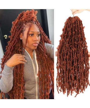 Butterfly Locs Crochet Hair 24 inch Butterfly Crochet Hair Locs 6 Packs Long Faux Locs Crochet Braids Hair for Black Women Pre-looped Synthetic Hair Extensions (24inch(pack of 6) 350) 24 Inch(pack of 6) 350