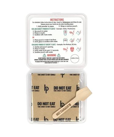 Blate Papes Oblate Disc Squares 200 Count - Edible Films for Herbs and Supplements - Buy Online on GoSupps.com
