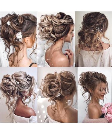 Messy Bun Hair Piece for Women Messy Bun Hair Piece for Women Messy Hair Bun Scrunchies with Elastic Band Synthetic Curly Donut Chignon Ponytail Hairpiece for Daily Wear Fake Hair Accessories for W AM41-04 - Buy Online on GoSupps.com
