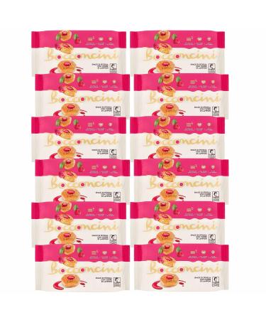 sarcia.eu MATILDE VICENZI Bocconcini -Shortbread cookies with raspberry cream 90g (Bocconcini x12)