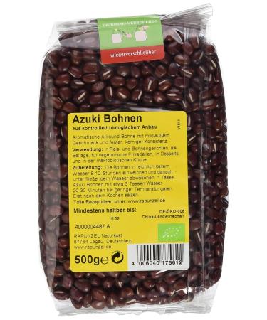 Buy Rapunzel Azuki Beans 500g - Premium Quality Organic & International Shipping - Buy Online on GoSupps.com