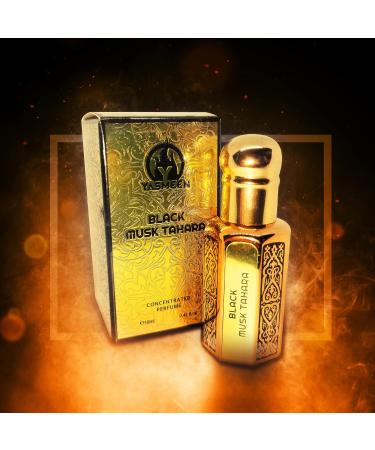 Yasmeen Black Musk Tahara Free from Alcohol Thick Oil Based Perfume for Skin - Buy Online on GoSupps.com