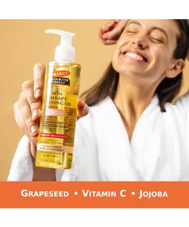 Palmer's Cocoa Butter Formula Cleansing Oil for Face - Rosehip Fragrance 6.5 oz (Pack of 6) - Hydrating Nourishing Skin Therapy - International Shipping Available - Buy Online on GoSupps.com