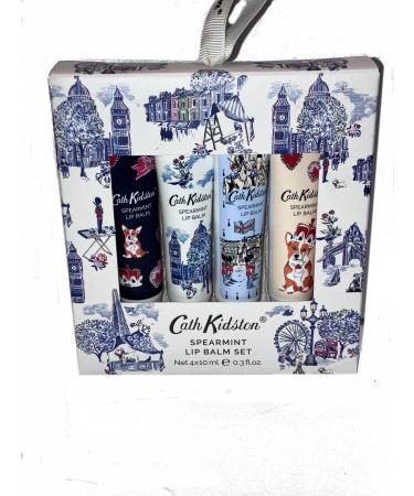 Cath Kidston London Toile Spearmint Lip Balm Set