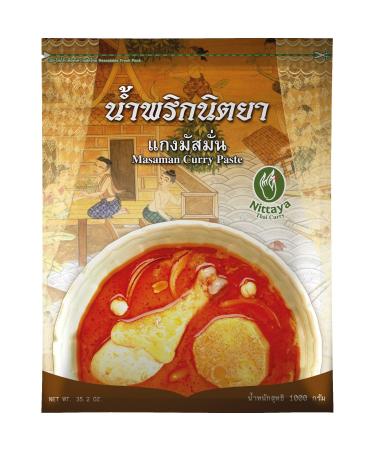 Nittaya Massaman Curry Paste 1 kg