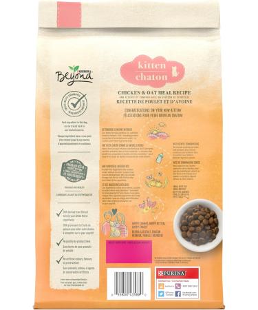 Beyond Natural Dry Kitten Food Chicken & Oat Meal - 1.36 kg Bag - Buy Online on GoSupps.com
