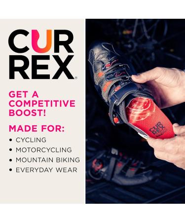 CURREX BikePro Insoles for Cycling & Riding Arch Support Shoe Inserts for Men & Women High/Medium Arch Reduce Fatigue Improve Stability Blue M (7-8.5 Men / 8.5-10 Women - Buy Online on GoSupps.com