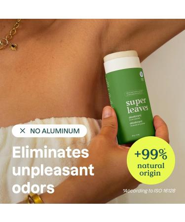 ATTITUDE Plastic-Free Deodorant EWG Verified Aluminum Free Vegan Naturally Sourced Body Deodorants for Women & Men Dermatologically Tested Olive Leaves 3 Ounces (Pack of 6) Olive Leaves 3 Ounce (Pack of 6) - Buy Online on GoSupps.com