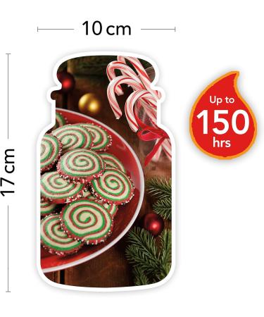 Yankee Candle Peppermint Pinwheels Large Jar - Fresh Peppermint Scent - Buy Online on GoSupps.com