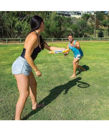 Sunlite Sports Bongo Discs - Outdoor Ball Paddle Game Set for Beach, Lawn, Backyard - Fun Beach Sports Toy - 2 Pack (Orange/Green) - Buy Online on GoSupps.com