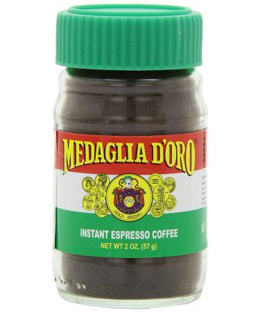 Medaglia D'Oro Espresso Style Instant Coffee 2oz (12 Pack) - Buy Online on GoSupps.com