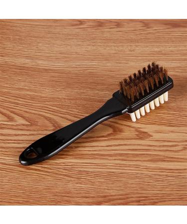 Home Shoes Brushes 2-Sided Cleaning Brush Rubber Eraser Set Fit for Suede Nubuck Shoes Stain Dust Shoes Brush Steel Plastic Rubber Boot Cleane Bathroom Tool Brush Onecolor - Buy Online on GoSupps.com