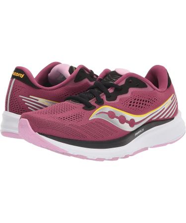 Saucony Women's Ride 14 Running Shoe 7.5 Quartz/Vizigold - Performance and Style for Active Women - Buy Online on GoSupps.com