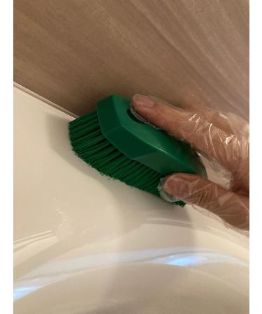 Vikan 6440 Green Nail Brush - Durable Polyester Cleaning Tool for Professional Use | Fast International Shipping - Buy Online on GoSupps.com